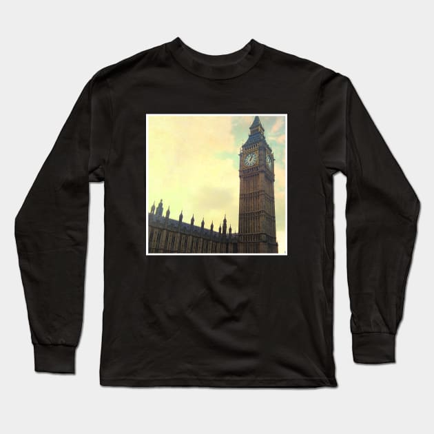 London Eye photography London Skyline London Tourism London Landmark london life london lover london vacation Long Sleeve T-Shirt by BoogieCreates